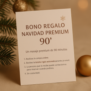 Bono Regalo Navidad Premium 90'