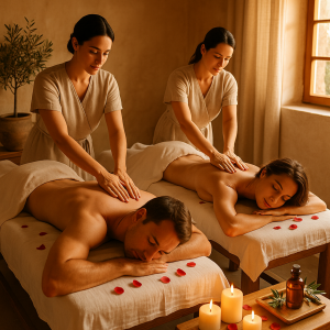 Bono masaje en pareja 5 sesiones en Málaga — Harmony Love