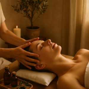 Masaje Craneal 30' en Málaga — Harmony Sanctuary