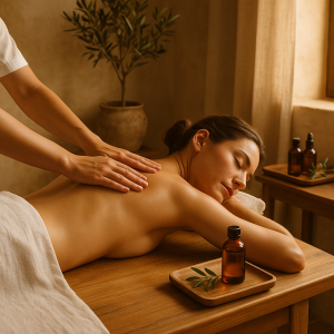 Masaje Esencial 60' en Málaga — Harmony Sanctuary