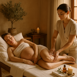 Masaje para embarazadas 90' en Málaga — Futura Mamá