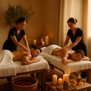 Masaje en pareja Premium 120' en Málaga — Harmony Love