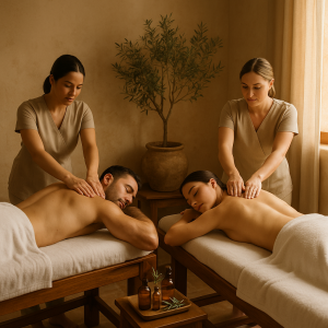 Masaje en pareja 40' en Málaga — Harmony Love