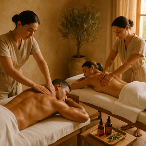 Masaje deportivo en pareja de 90 minutos en Málaga — Harmony Sports Love 90'