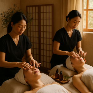 Masaje facial Kobido en pareja en Málaga — Harmony Kobido en pareja 30'